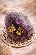 Boucles d’oreilles Palma solaire