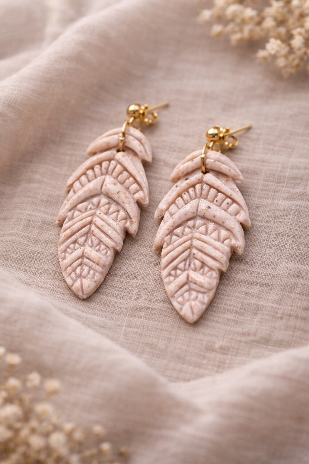 Boucles d’oreilles Plumes d’âme